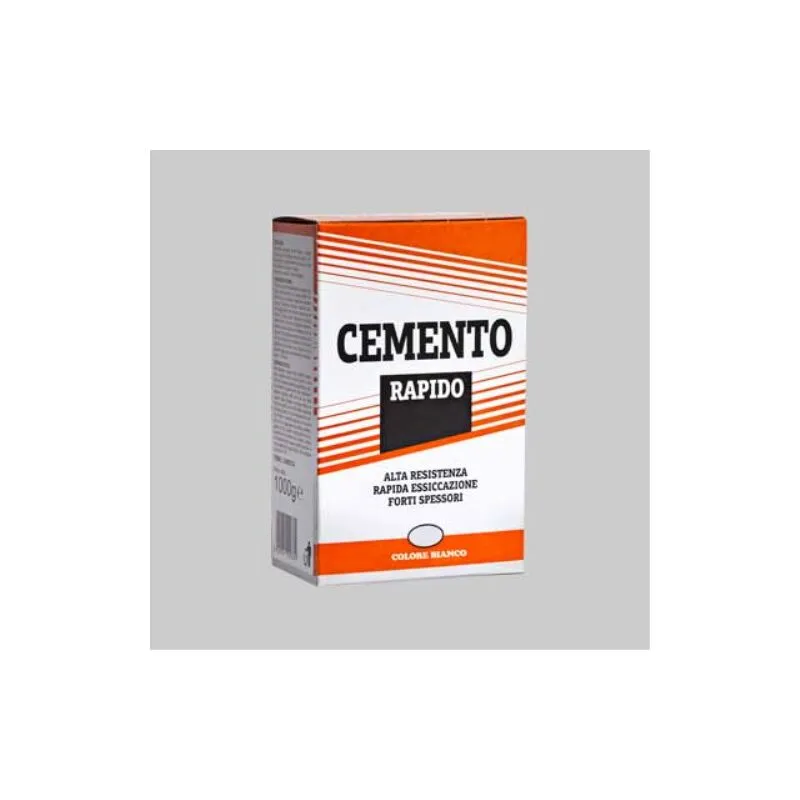 Cemento rapido bianco 1 kg (12 pezzi)