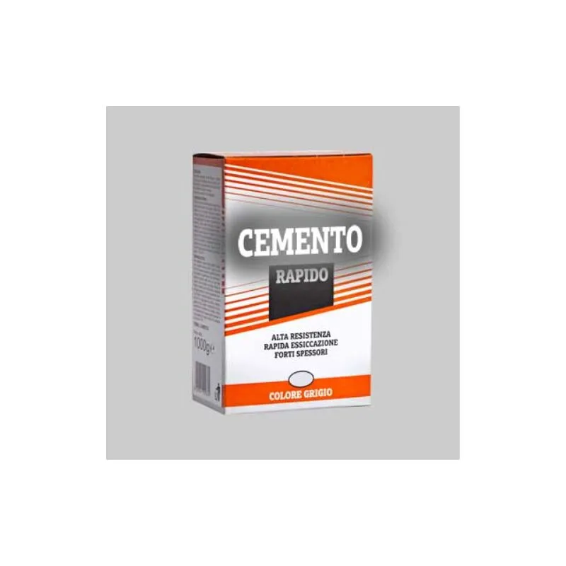 Cemento rapido grigio 1 kg (12 pezzi)