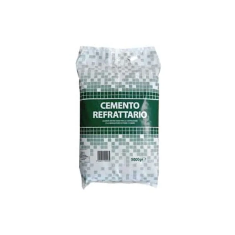 Idroweb - Cemento refrattario kg.5 - kg.5 in sacchetto 4 pezzi