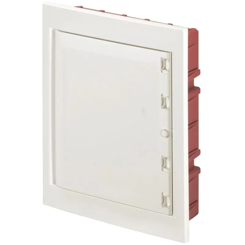 Centralino ad incasso, 24 (2x12) moduli, bianco, IP40, con sportello cieco Elettrocanali EC63024C