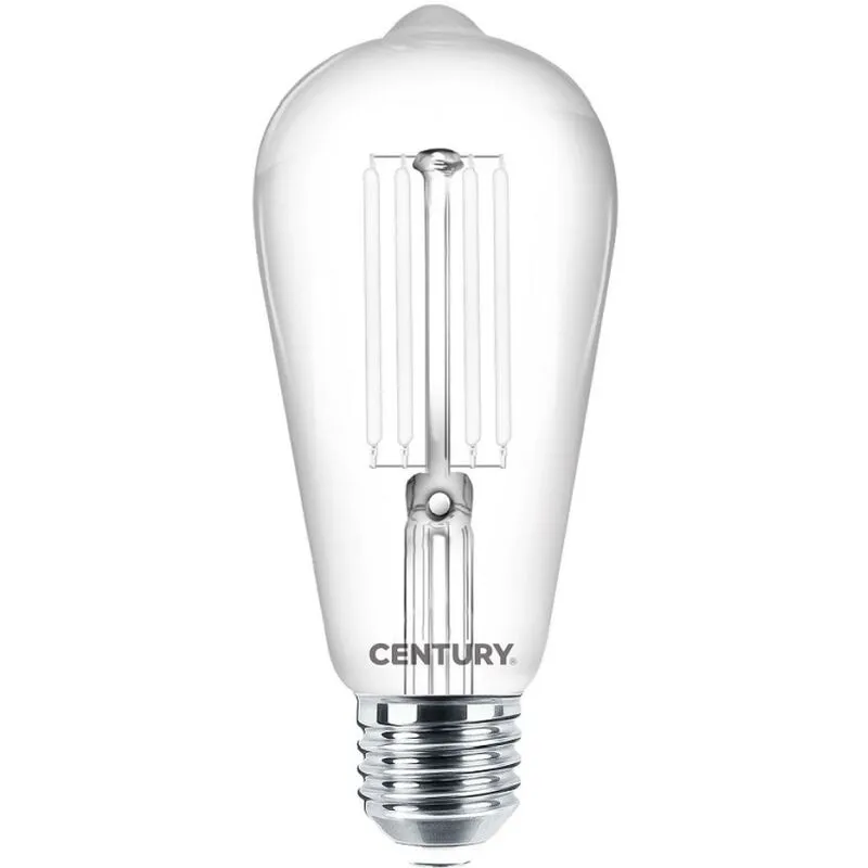  - lampada a filamento led incanto white edison chiara 7,5w e27 4000k inpw-752740