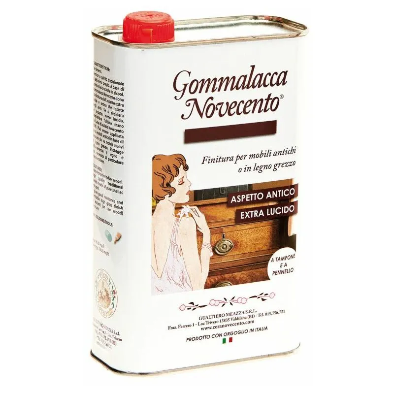 Novecento Vernice Gommalacca Chiara 250ml