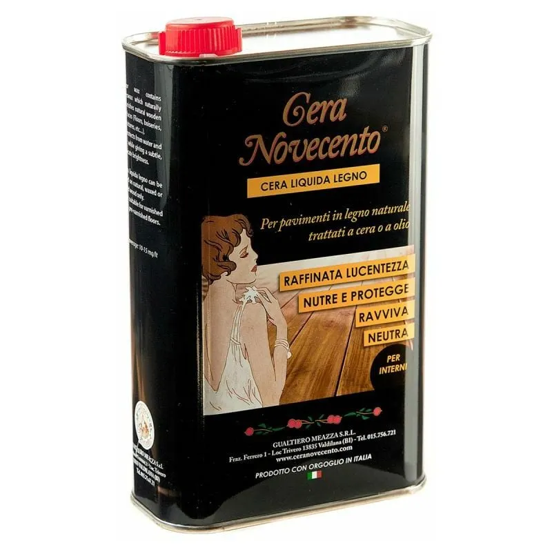 Lgvshopping - Novecento Cera Liquida Legno 1 Lt Neutro