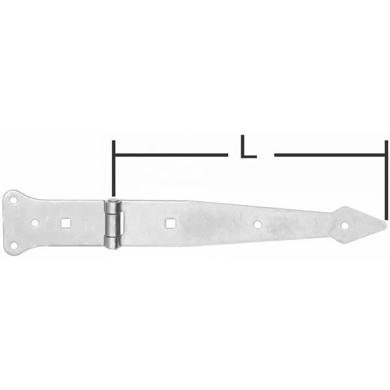  - Cerniera 35X2,5X250Mm Cromo Lucido