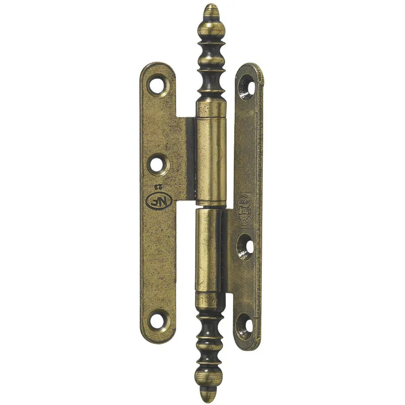 Cerniera in acciaio per mobili Hettich L.80 x P.45 mm Hettich