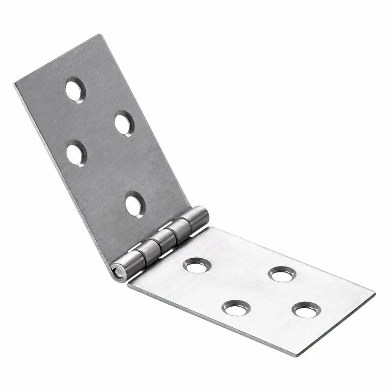 Hettich - Cerniera universale in acciaio inox per mobili, L.40 x L.120 mm