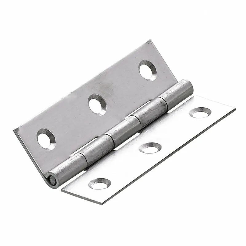 Cerniera universale in acciaio inox per mobili, L.80 x P.45 mm Hettich