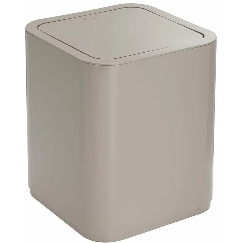 Cestino Quadrato Per Il Bagno Beige 8L Agave