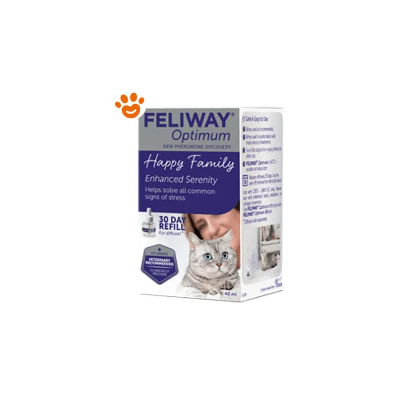 Cat Feliway Optimum Ricarica - Ricarica da 48 ml - Ceva