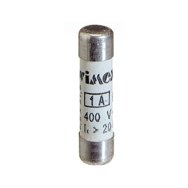 Wimex - Fusibile cilindrico industriale cf, intervento ritardato, 10,3x38mm, 500V 10A, impiego gG 5400110