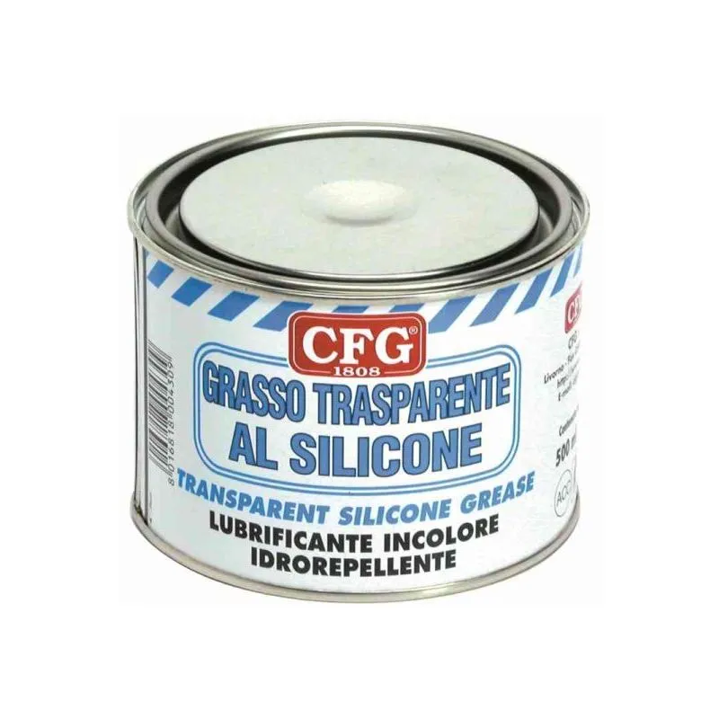 Grasso Trasparente al Silicone 500ml - 