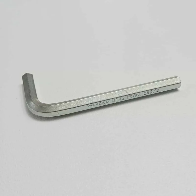 Art. 280 chiave maschio esagonale zincata piegata da 4,00mm - Usag