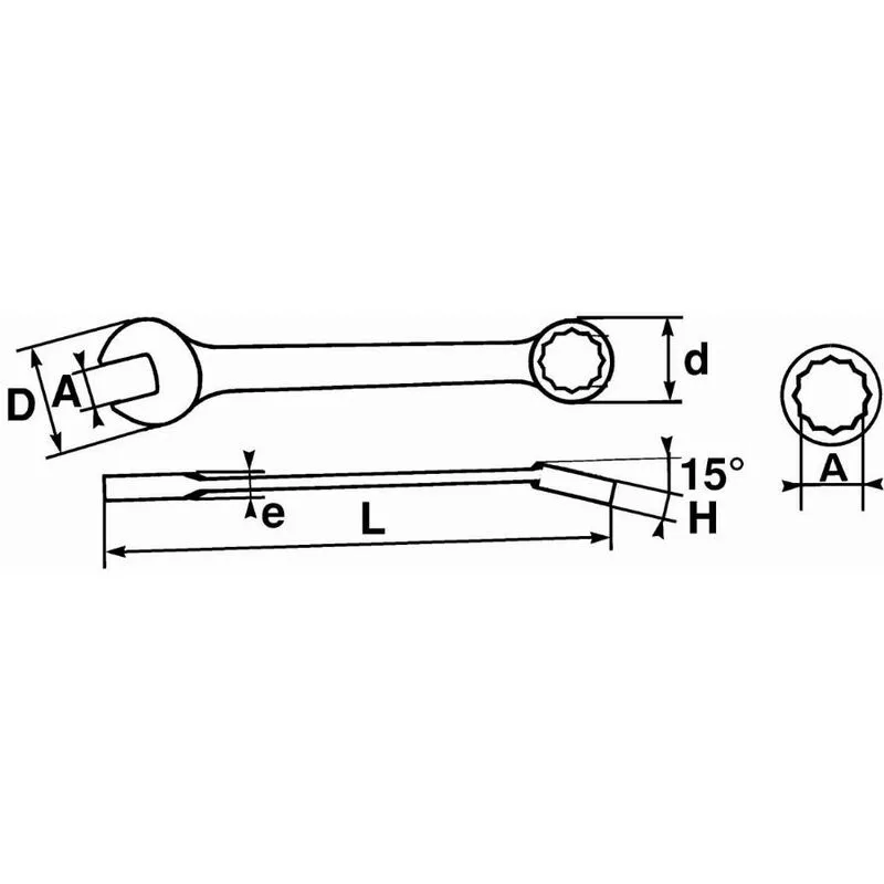 Chiavi combinate SAM - 50A-....