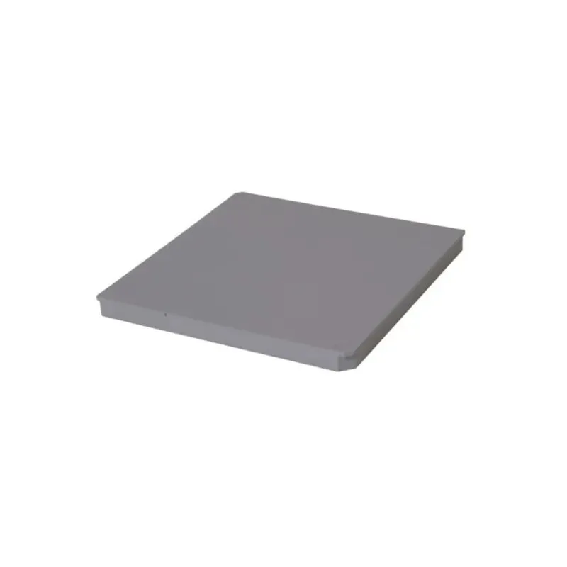 Chiusino per scivolo: 25x25, grigio