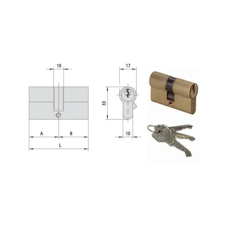 Cilindro Inf. 63,0-26,5-36,5 0G300-09-0 Cisa