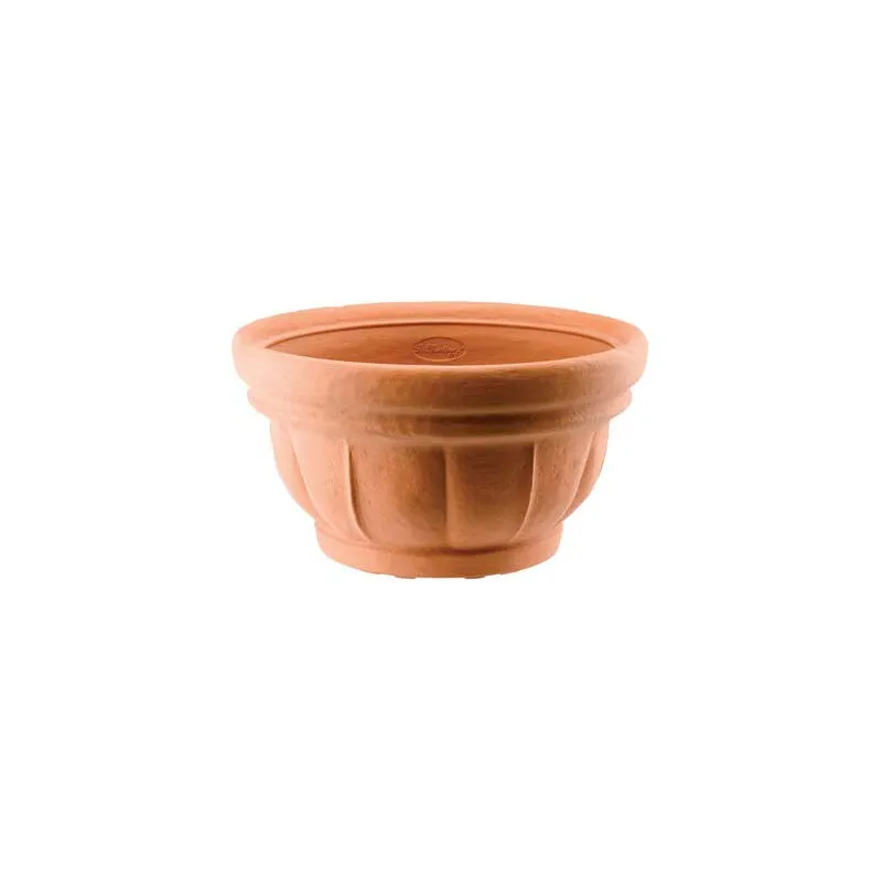 Ciotola Lara Pottery Collection Gdm • Resina Terracotta Cm 45 H.cm 23