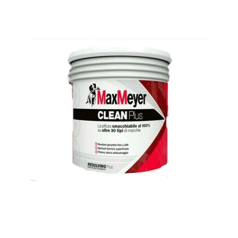 Clean plus lt. 0,75 bianco la pittura smacchiabile al 100% superlavabile