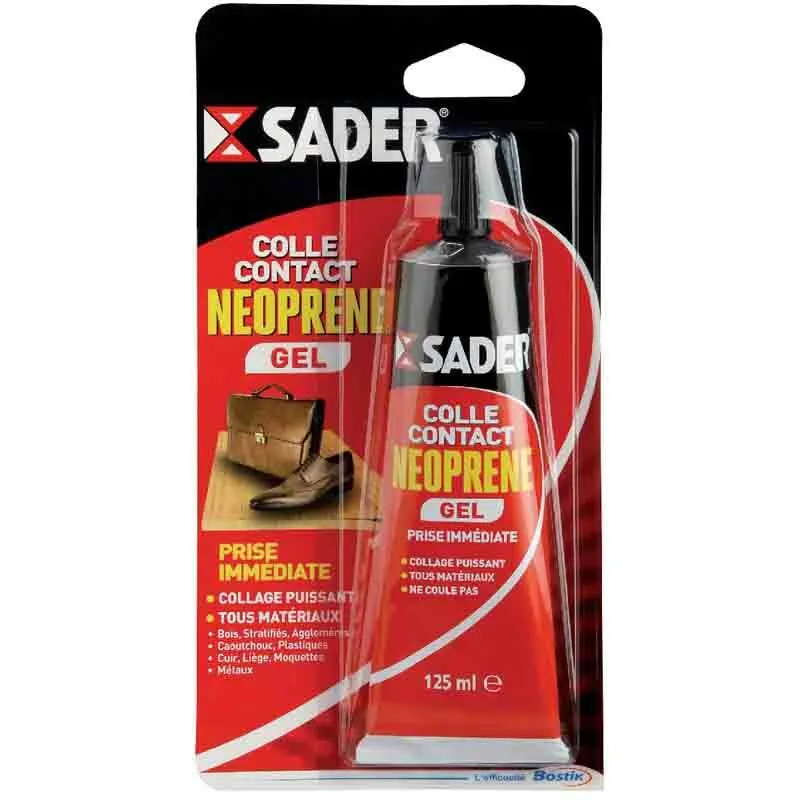 Sader - Colla per neoprene gel di contatto 125 ml