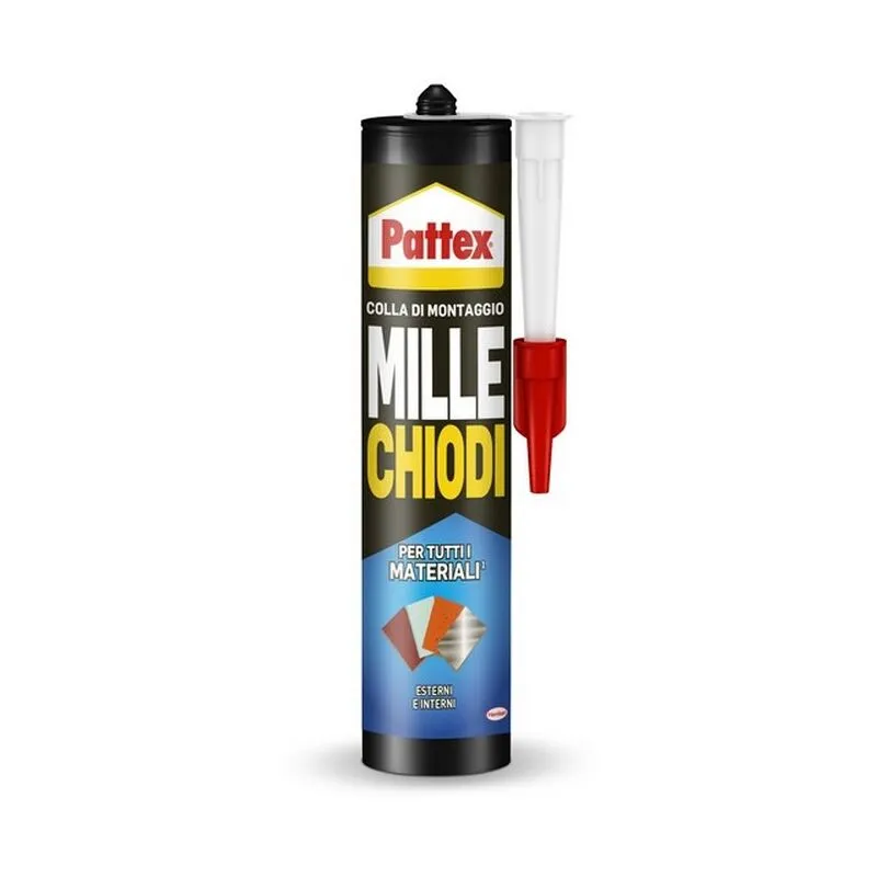 Henkel - colla pattex mille chiodi resistente acqua cartuccia gr. 450