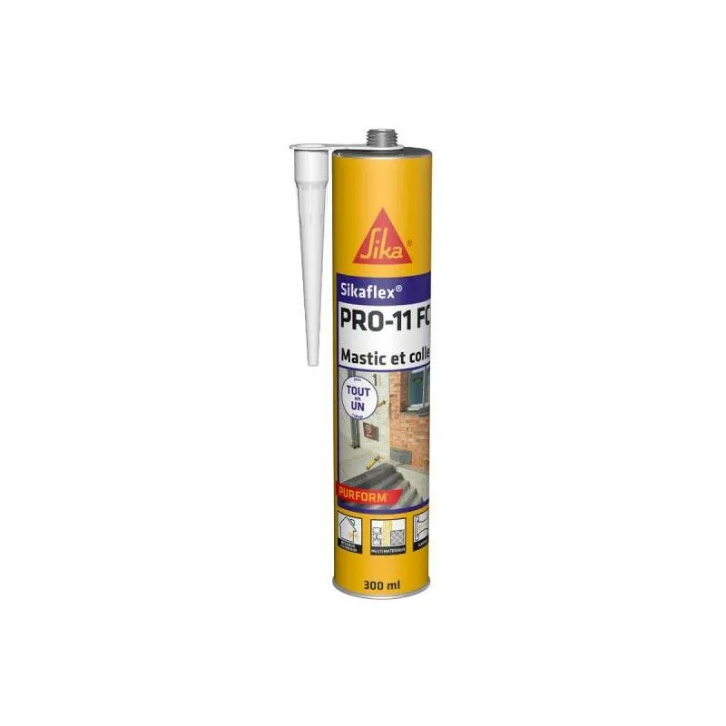 Sika - flex pro 11 fc Purform Putty Glue - Bianco - 300ml - Blanc