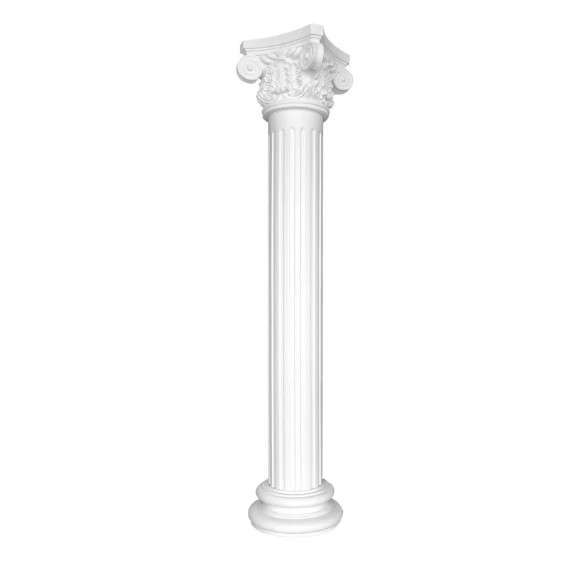 Colonna rotonda scanalata antiurto selezione Set 300mm N3330: Rotondo, Albero