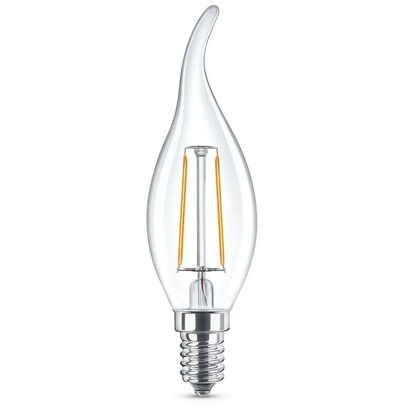 Nova Line - Lampadina Led a Filamento E14 CL35 a colpo di vento 2W Bianco caldo 2700K Novaline