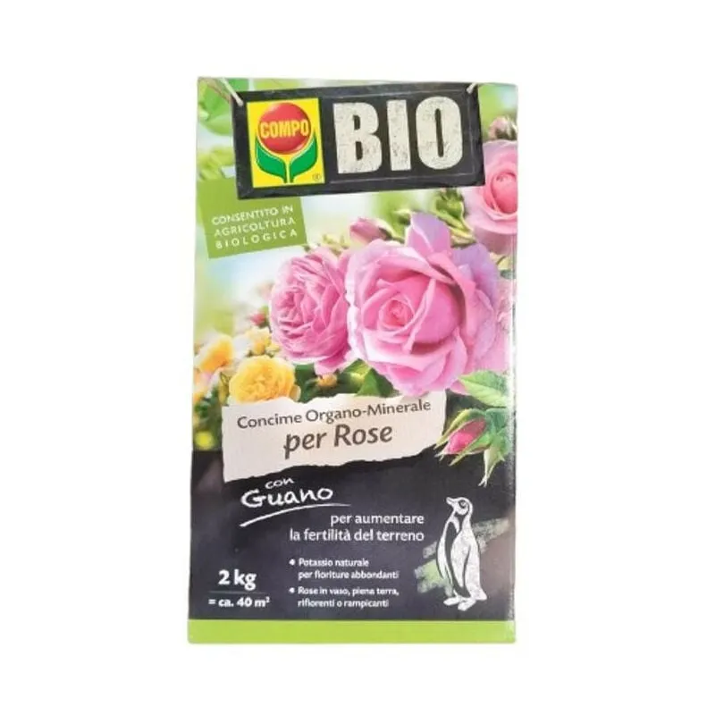  - Concime per rose con guano del Perù - 2 kg