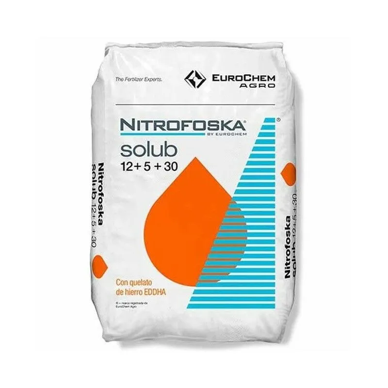 Nitrofoska solubile concime 12-5-30, 25 kg. Fertilizzante Efficace e a rapido effetto sulla pianta