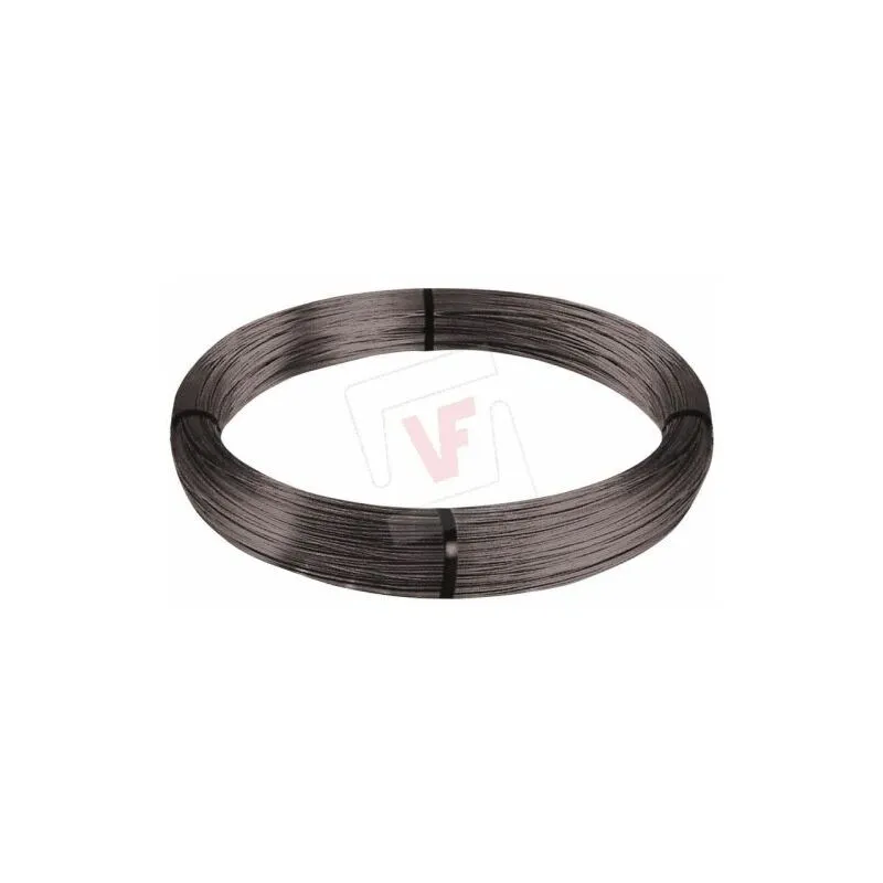 Filo di ferro cotto nero ø filo mm. 1,50 N°10 25 kg - Confine