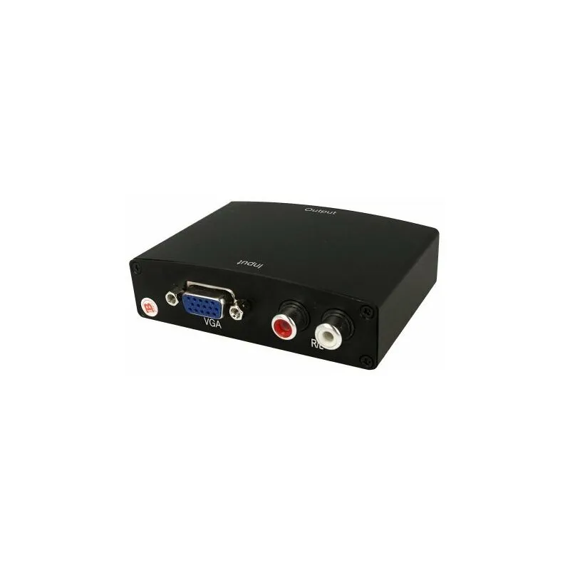 Convertitore VGA-HDMI Da Input VGA + Audio R/L A Output HDMI HD 1080P Per TV Monitor PC Video