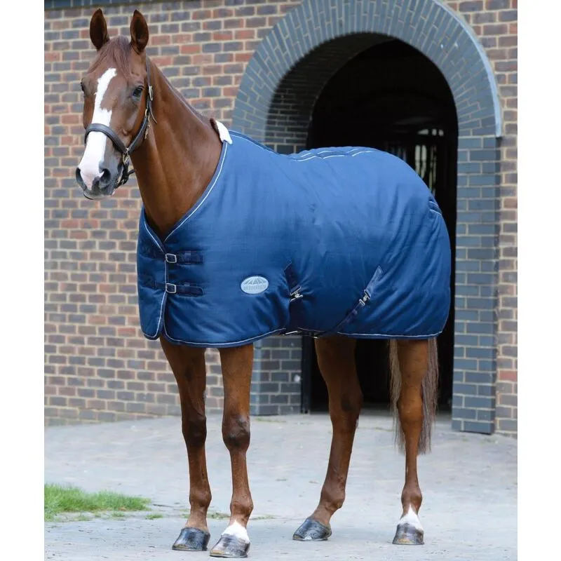 Winner - Coperta da box Weatherbeeta Comfitec tessuto esterno 1200D imbottitura 220gr: 165 cm, Blu