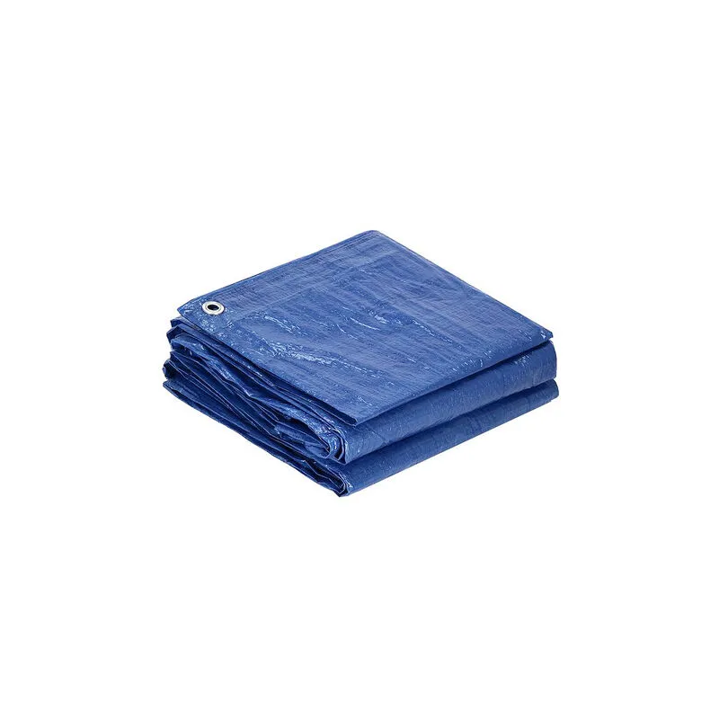 Springos - Coperta protettiva spessa blu 2x2 m, 60g/m2