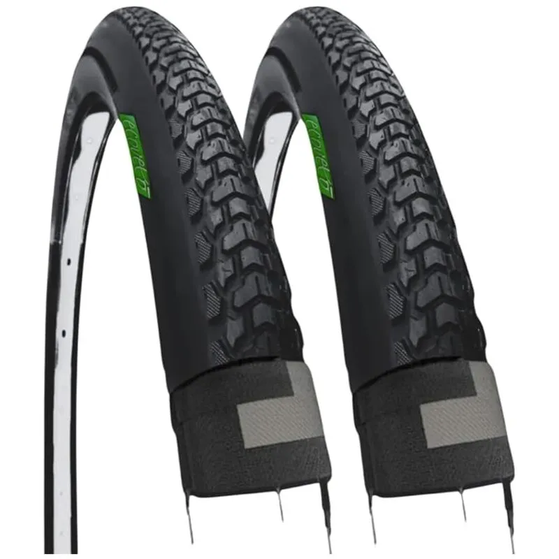 Ecovelo - copertoni pneumatici 700 x 40C (42-622) demi slick gomma stradale bici uomo gravel off-road sterrato trekking mtb