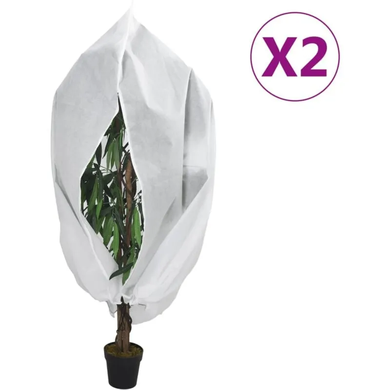 Vidaxl - Coperture con Cerniera per Piante 2pz 70 g/m 3,93x3 m