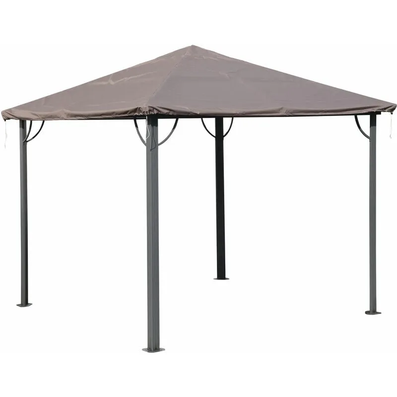 Copertura impermeabile per gazebo 3 x 3 m per tetti in tessuto e tetto rigido