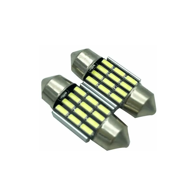  - Coppia lampada lampadine canbus 12 led smd auto cruscotto 12v da 10-31