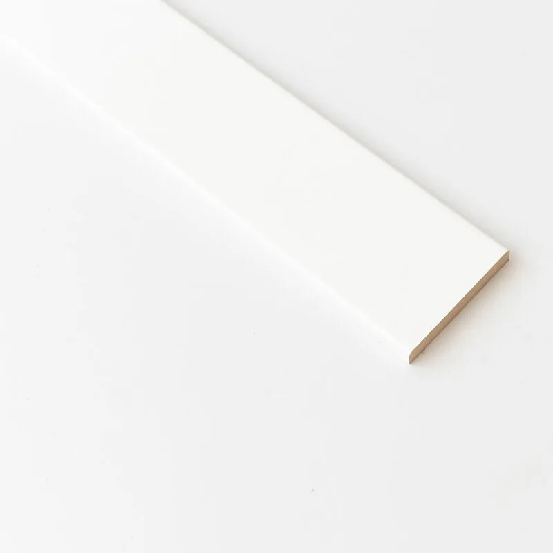 Idroweb - coprifilo in mdf bianco R6 MM.10X70X2400 pz 10,0