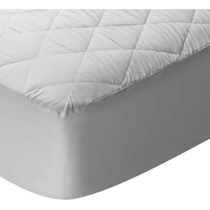 Pikolin Home - Coprimaterasso imbottito, impermeabile e traspirante, 200 x 190/200 cm, letto da 200