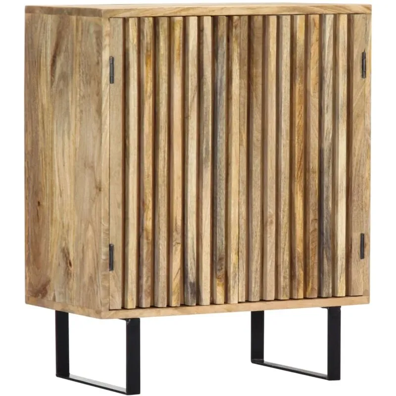 Credenza 60x35x75 cm in Legno Massello di Mango - Vidaxl