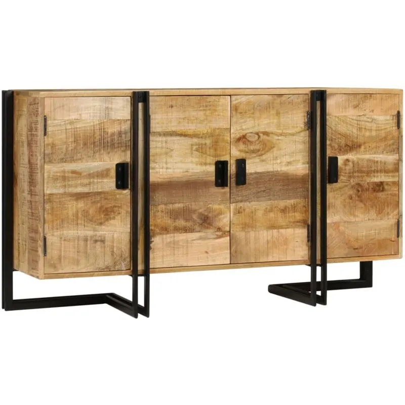 Vidaxl - Credenza in Legno Massello di Mango 150x40x80 cm