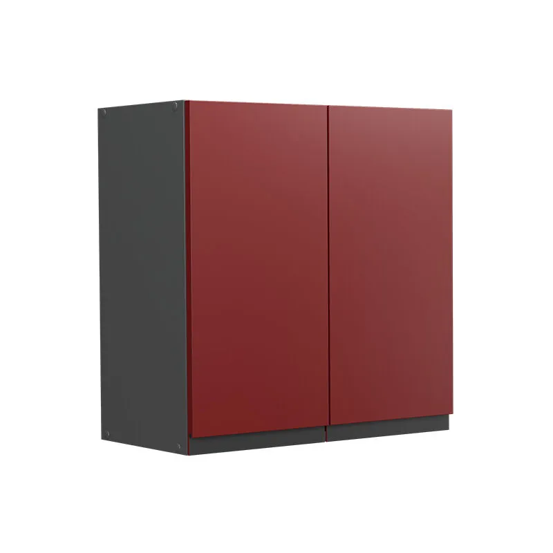 Pensile da cucina R-Line, Rosso, 60 cm Forma a J, 