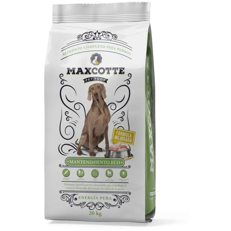 Crocchette Cane Eco Mantenimento Maxcotte 20 Kg