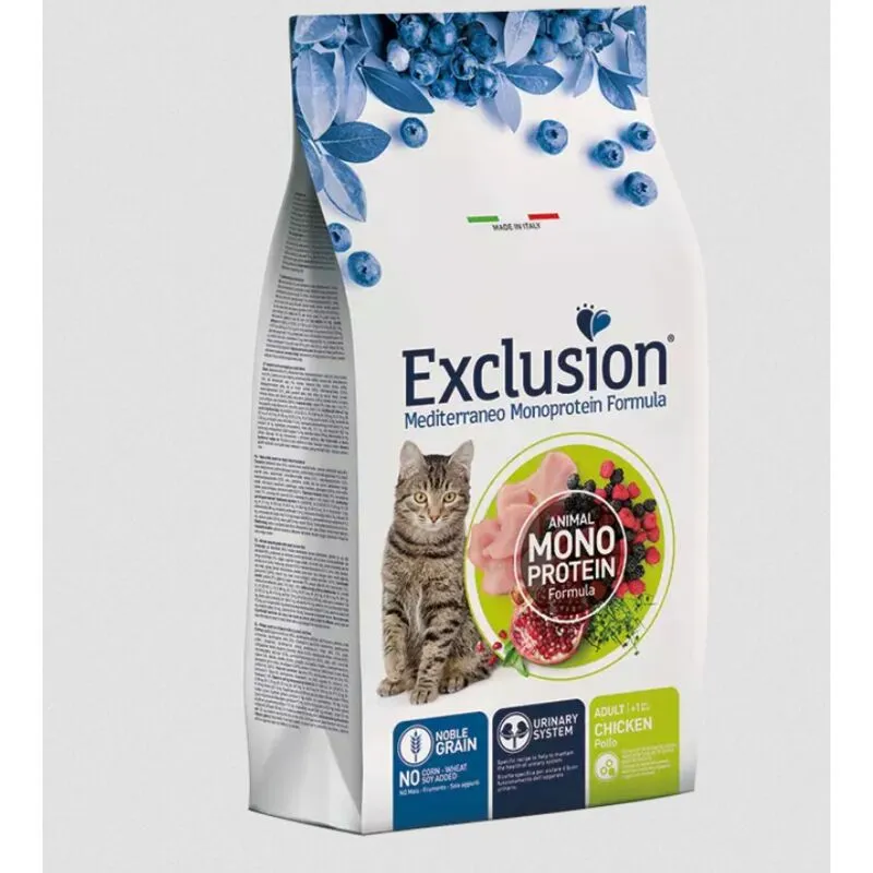 Exclusion - Crocchette Gatto Noblegrain - Adult Pollo 300g