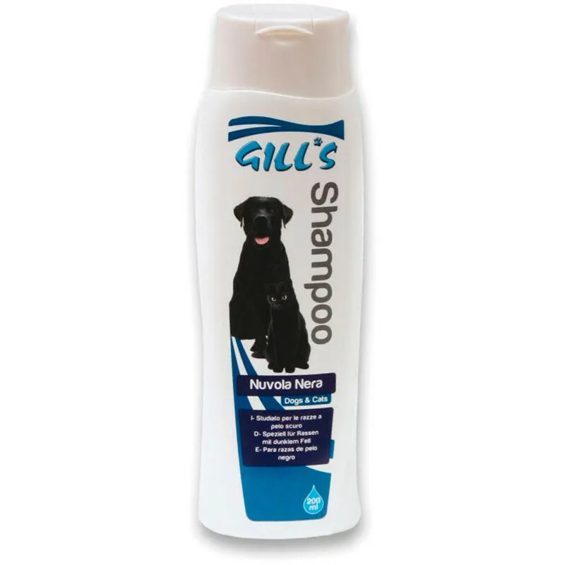 Gill's black hair pet shampoo 200ml