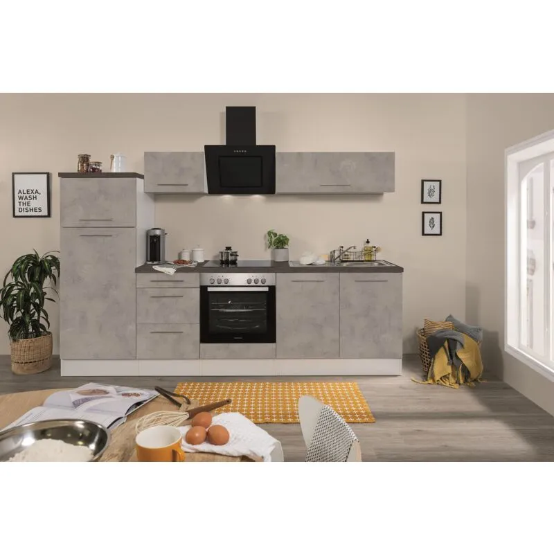 Cucina blocco cucina blocco cucina in cemento Amanda 270 cm Respecta Premium