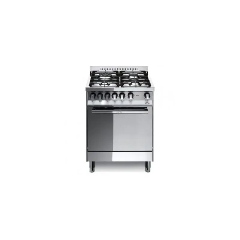  - M66MF/C Cucina Gas 4 Fornelli con Forno Elettrico da 60 cm Acciaio inossidabile