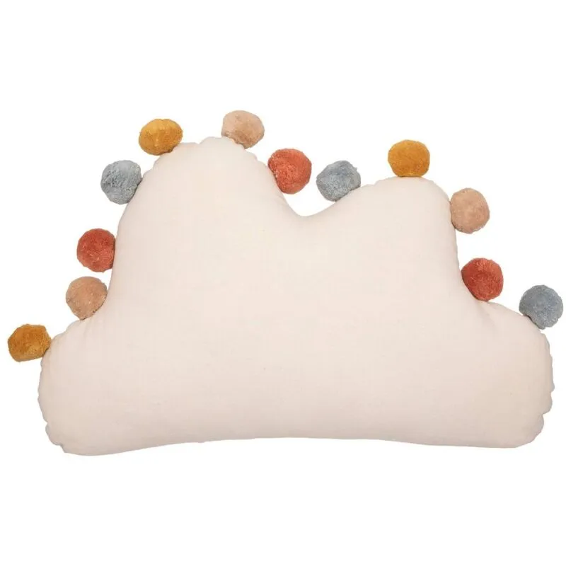 Cuscino per bambini nuage beige 30x50cm Atmosphera créateur d'intérieur - Bianco