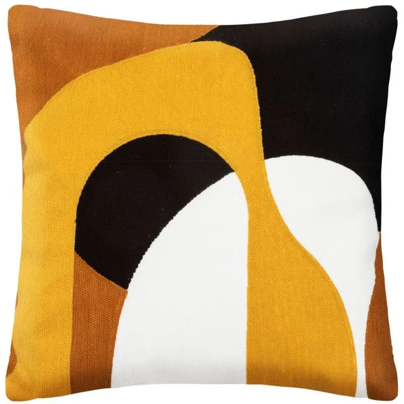 Cuscino hary giallo senape 45x45cm Atmosphera créateur d'intérieur - Multicolore