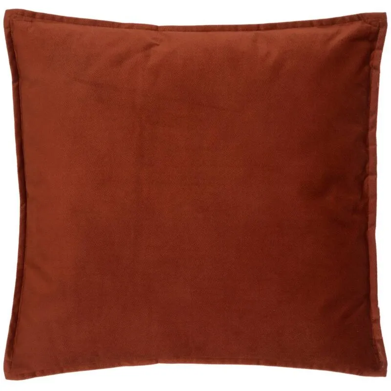 Cuscino linah in cotone rosa terracotta 45x45cm Atmosphera créateur d'intérieur - Terracotta