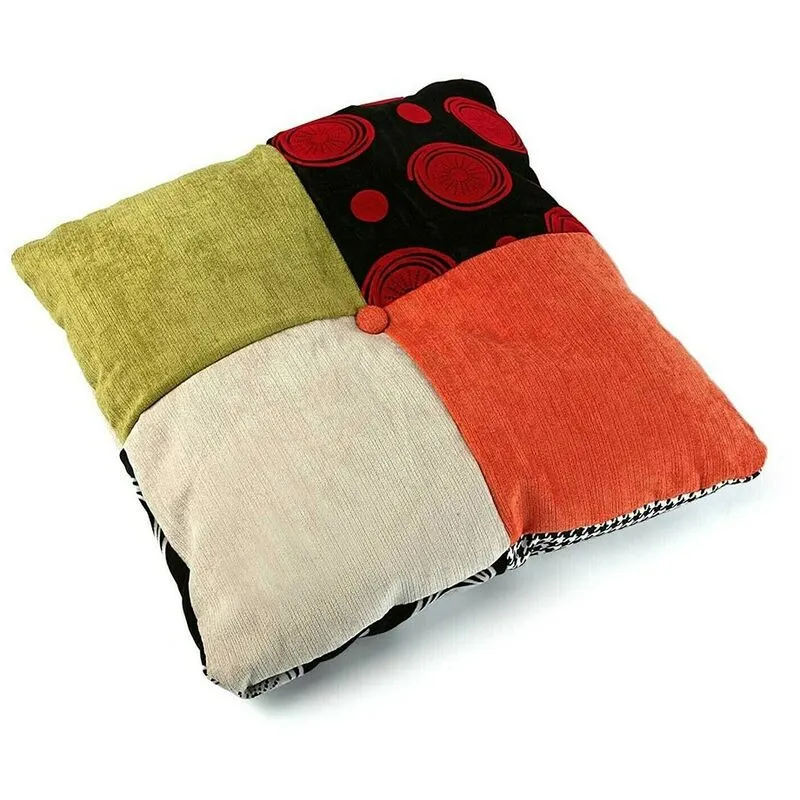 Versa - Cuscino quadrato patchwork per arredo casa da poltrona divano letto